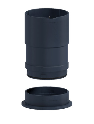 CORPO NERO 24VAC/DC+COPERCHIO