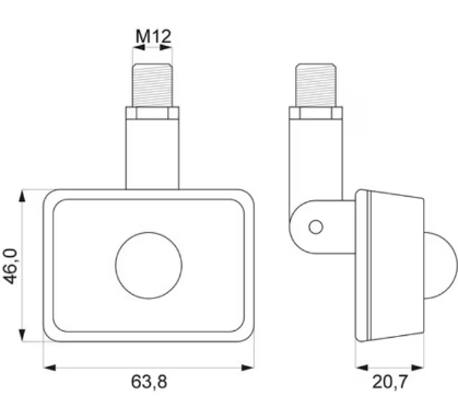SENS.DI MOV.PIR PER FARETTO 230V NE
