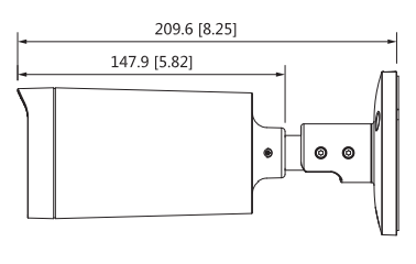 TELECAMERA BULLET HDCVI 5MP CMOS1/2