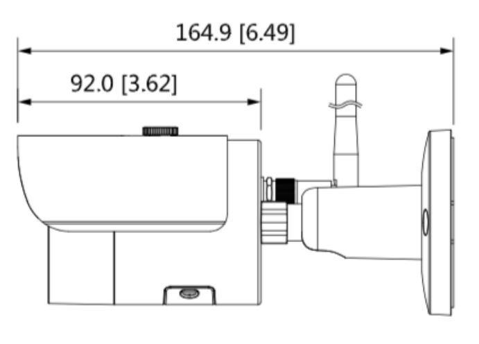 TELECAMERA BULLET IP WI-FI 2K 2.8MM