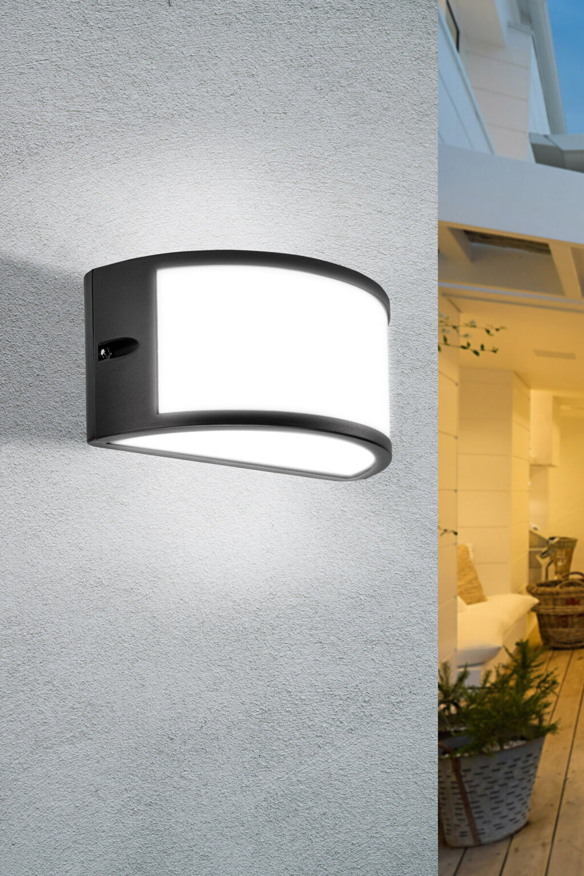 Applique LED IP54  10W 4000K Corten