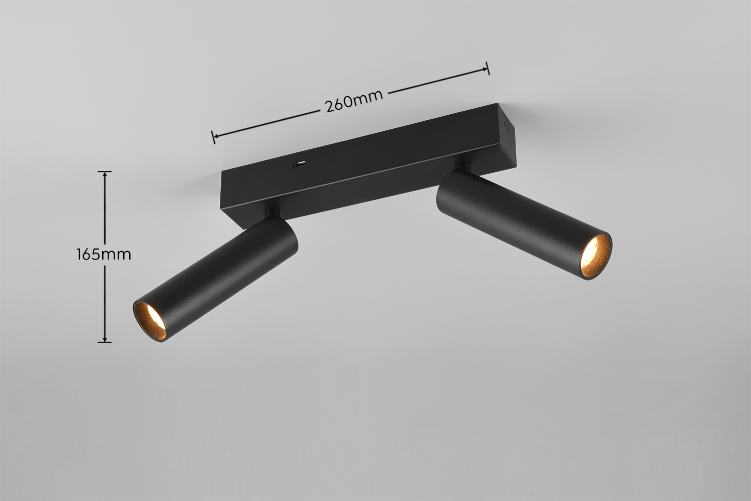 AMBALA incl. 2x SMD, 5,5W · 2x 500lm, 2300+3000+4000K