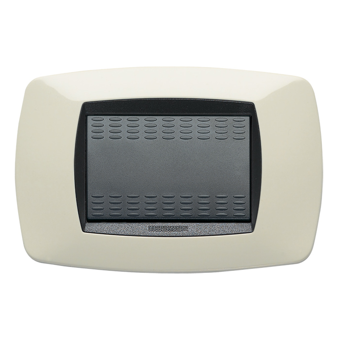 MODO PLACCA 3 POSTI AVORIO