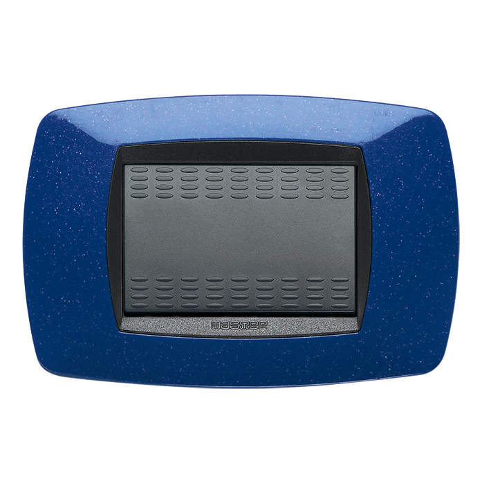 MODO PLACCA 3 POSTI BLU VIO.