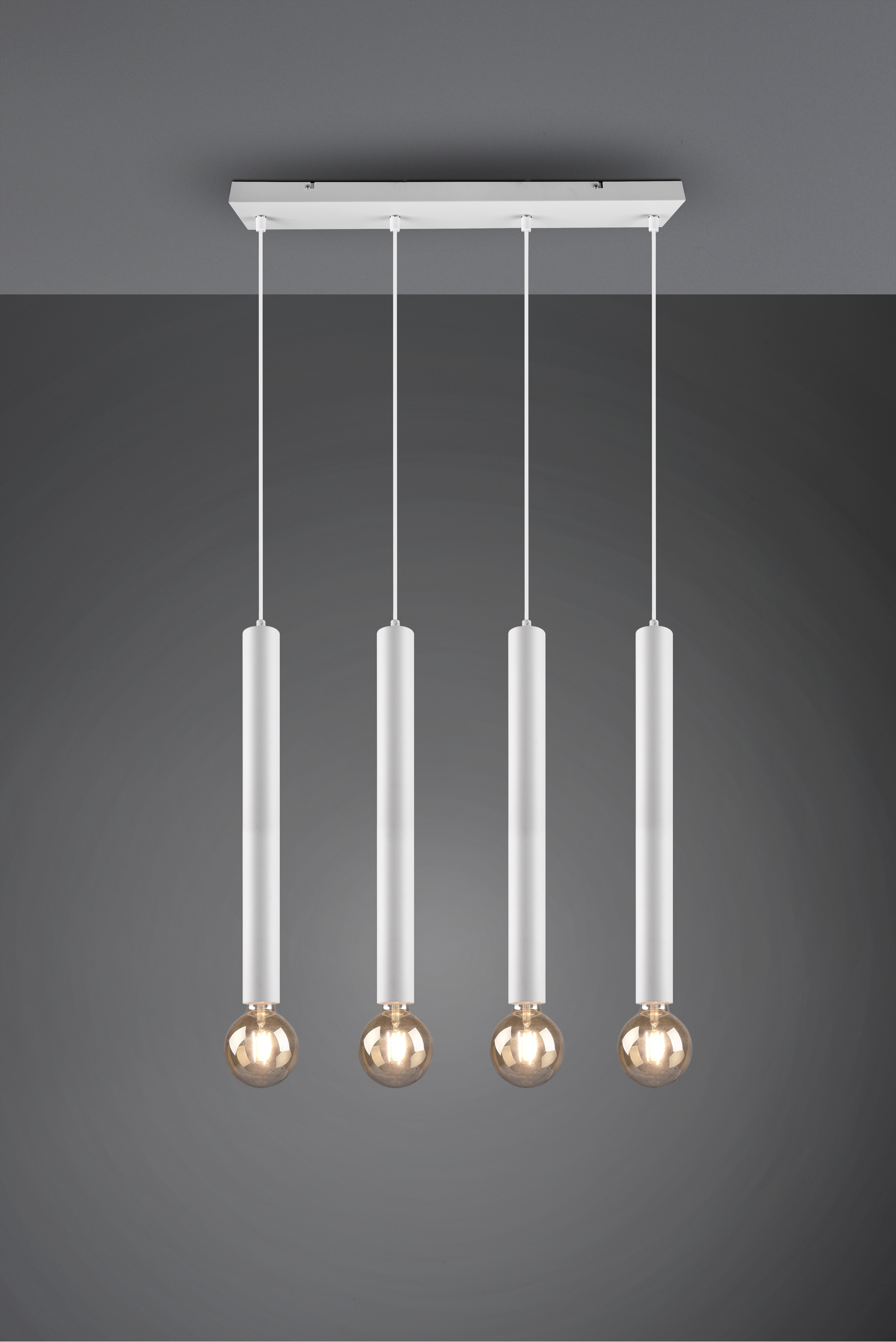 TRIO CLERMONT EXCL. 4X E27 · MAX. 10W BIANCO