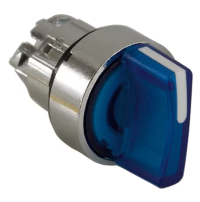 TESTA SELETTORE LUMINOSO BLU