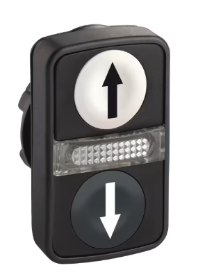 TESTA PULSANTE A DOPPIO TASTO LUMIN