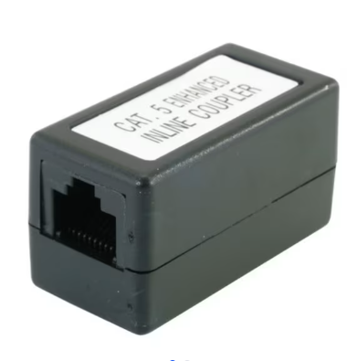ACCOPPIATORE RJ45 CAT5E FEM/FEM