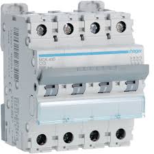 INTERR. AUTOM.4P 10A 6 KA C 4M