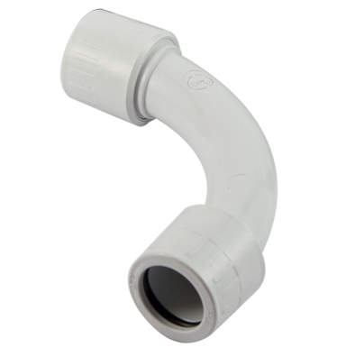 CURVA 90o TUBO-TUBO DIA.16MM IP65