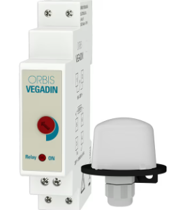 VEGADIN 230V CREPUSCOLAR.DIN2M