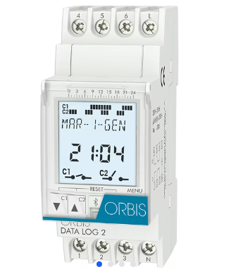 DATA LOG 2 230 V OROLOGIO 2M