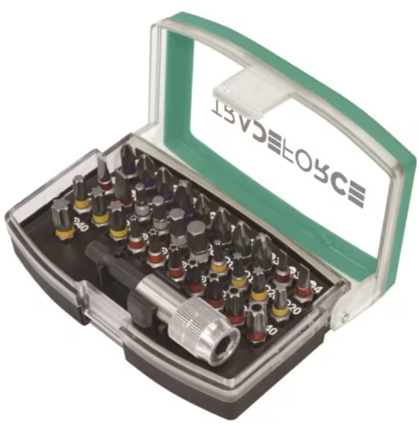 32PCS COLOR RING BITS SET