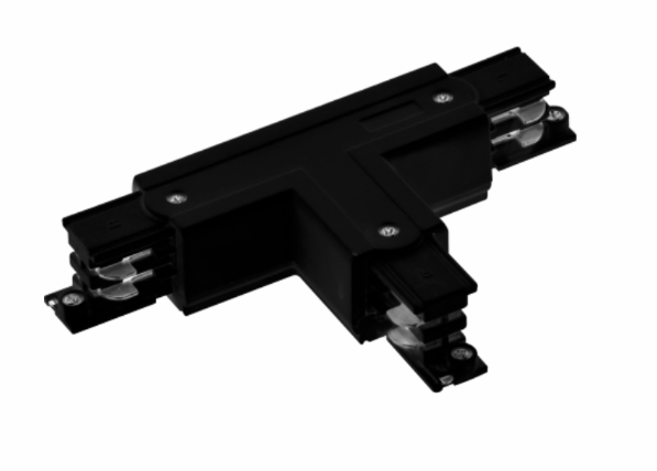 ACCESORIO CARRIL NEGRO UNION FORMA "T" IZQUIERDA