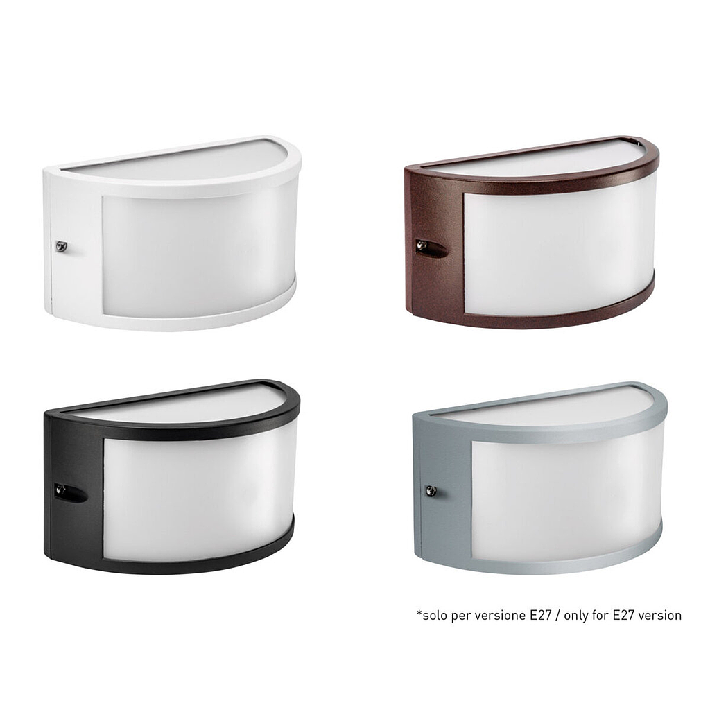 Applique LED IP54  10W 4000K Corten