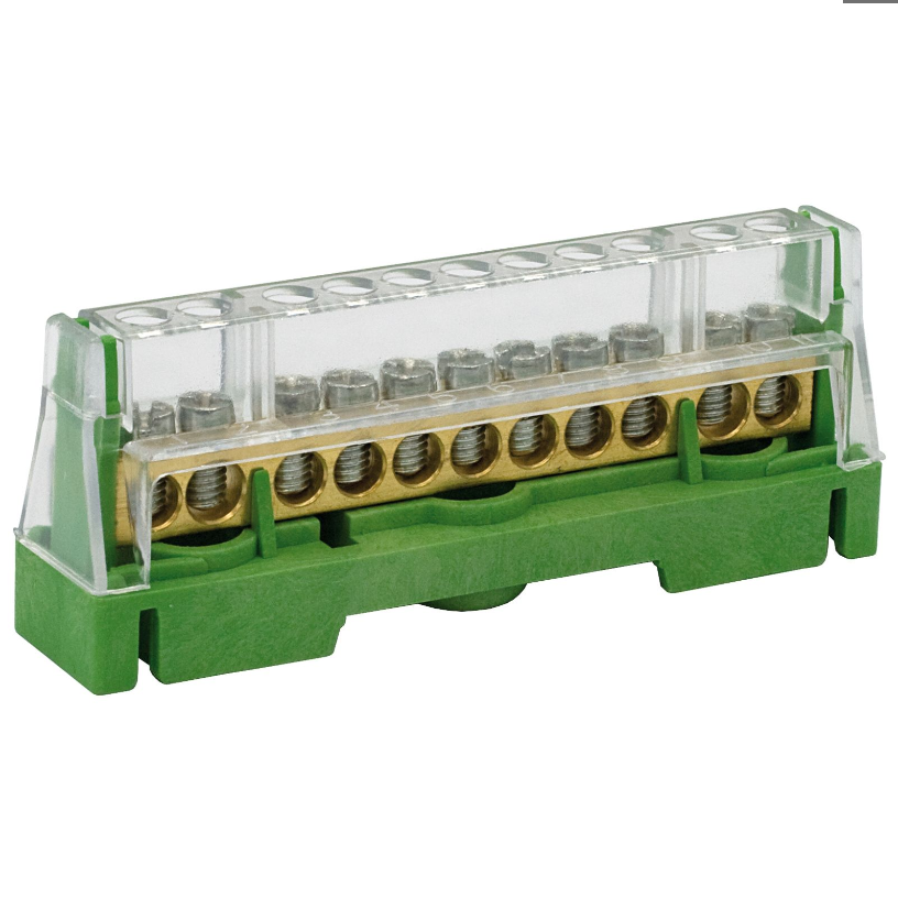 Morsett.Equipot. Protetta 9x5,3 + 2x6mm 