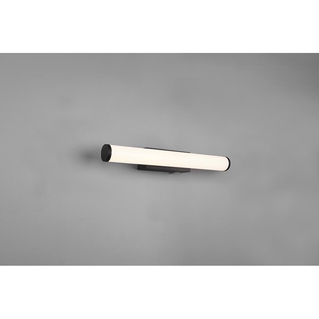 MATTIMO H2O APPLIQUE LED NERO IP44 CON INTERRUTTORE L. 40,4CM