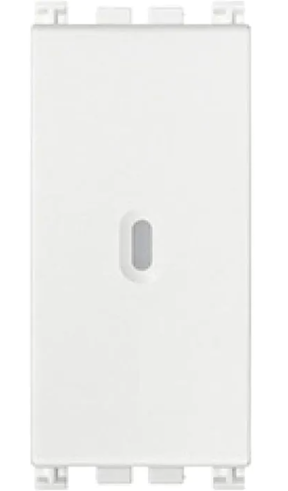 INTERRUTTORE 1P 16AX ASSIALE BIANCO