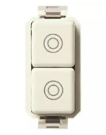 Due pulsanti 1P NO 10A