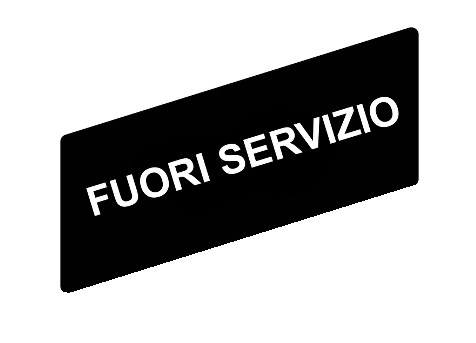 ETICHETTA FUORI SERVIZIO