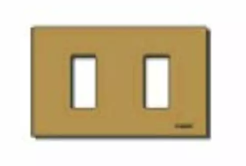 Placca 2M allum. scatto bronzo