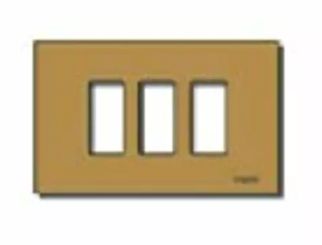 Placca 3M allum. scatto bronzo