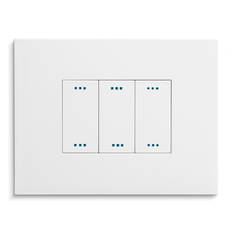 PIXIA Placca 3 Posti SNOW WHITE 