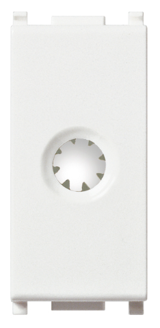 Passacavo con serracavo bianco