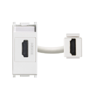 Presa HDMI bianco