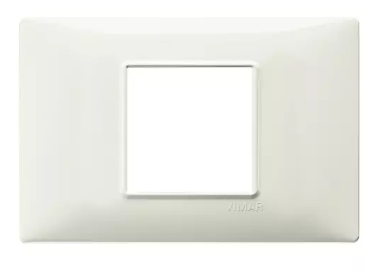 Placca 2M centrali avorio