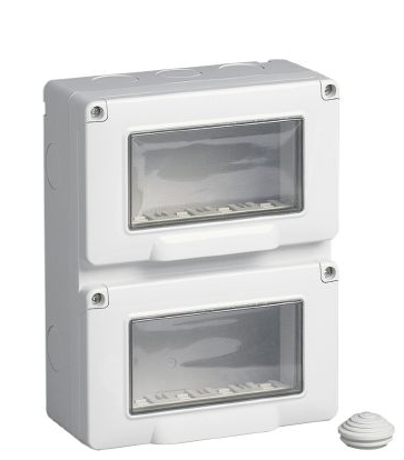 Contenitore IP55 8M 4x2 verticale