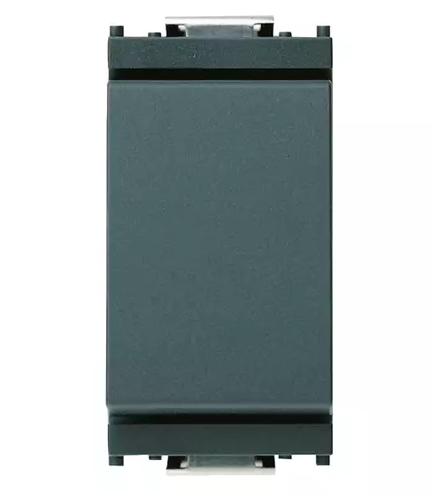 Interruttore 1P 10AX grigio