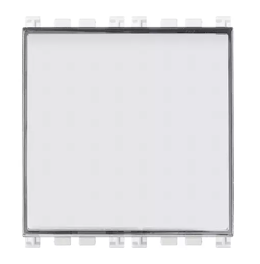 Pulsante targhetta 1P NO 10A bianco