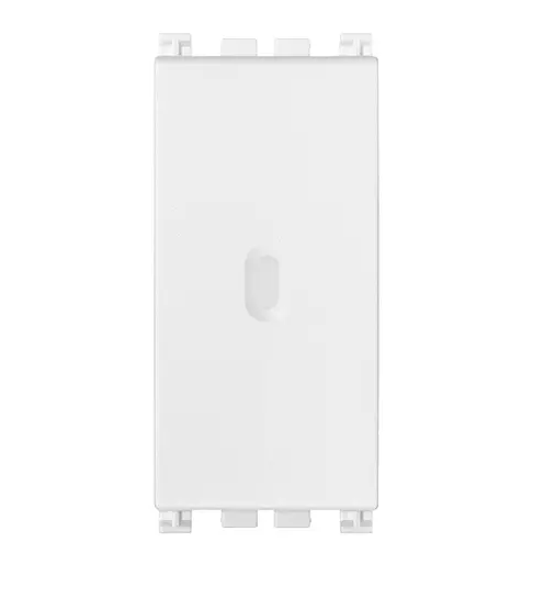 Pulsante 1P NO 10A assiale bianco