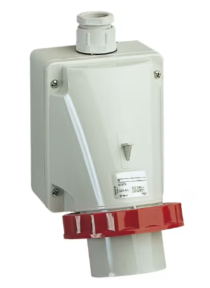 SPINA PARETE IP67 3PT 16A 380V